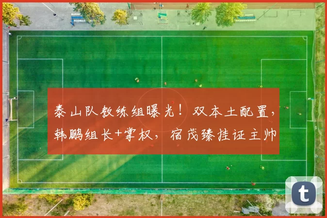泰山队教练组曝光！双本土配置，韩鹏组长+掌权，宿茂臻挂证主帅
